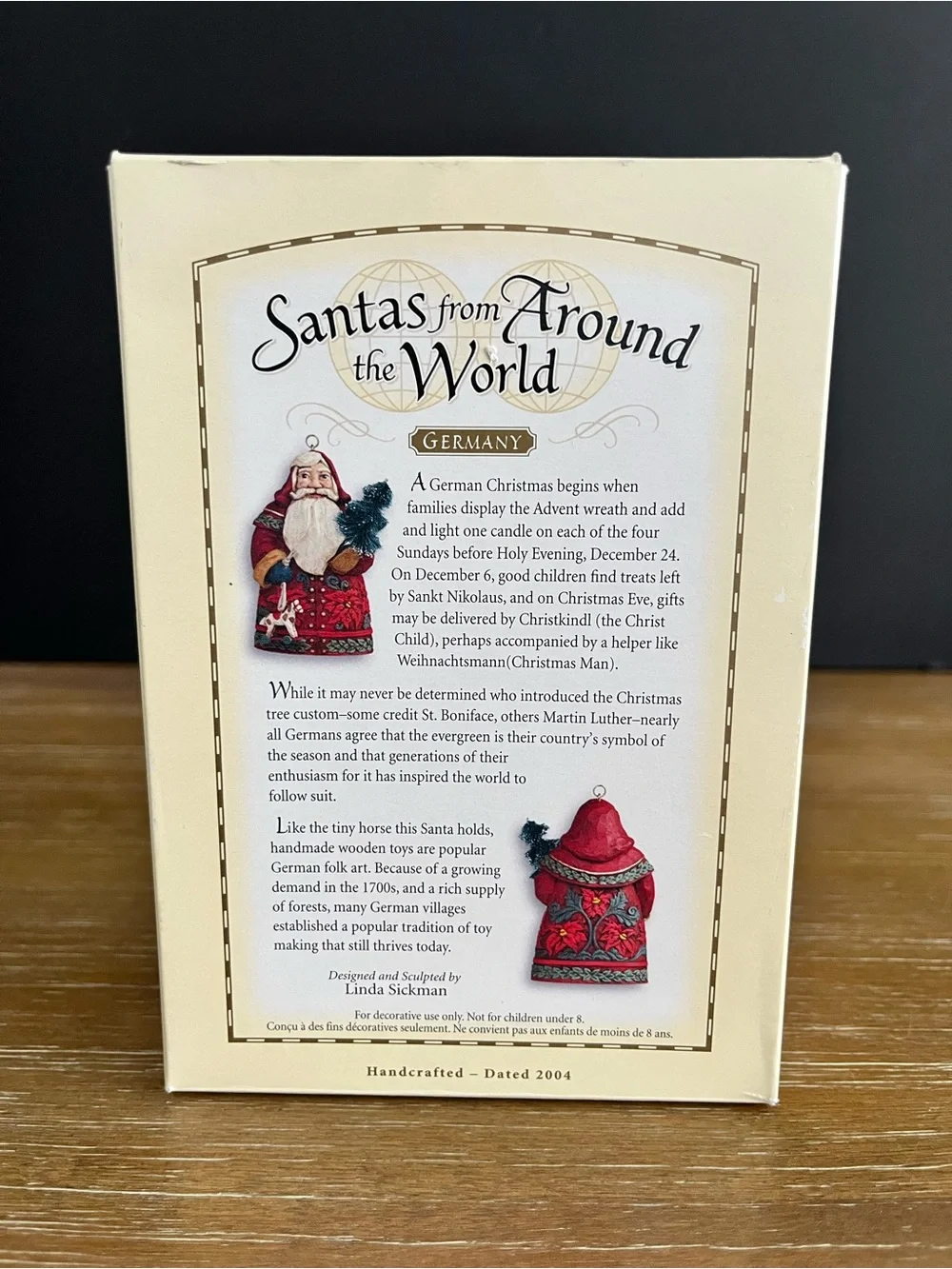 2004 Santas from Around the World Hallmark Ornament Germany